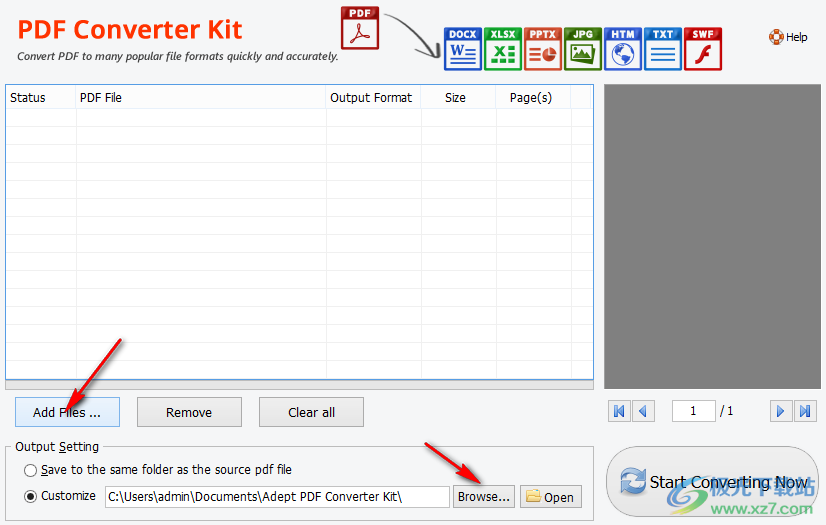 Adept PDF Converter Kit(PDF转换器)