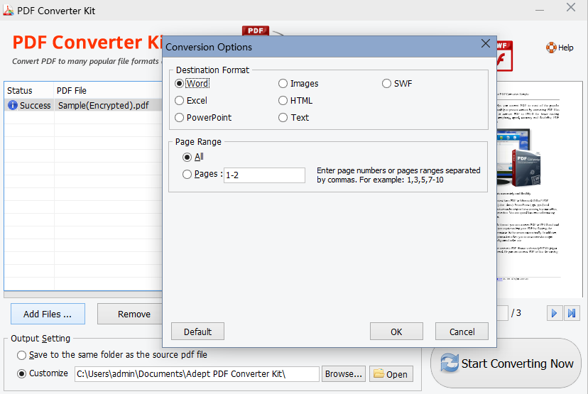 Adept PDF Converter Kit(PDF转换器)(1)