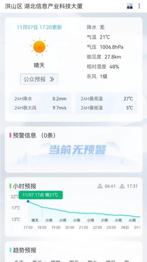 武汉天气手机版v1.0.0(2)