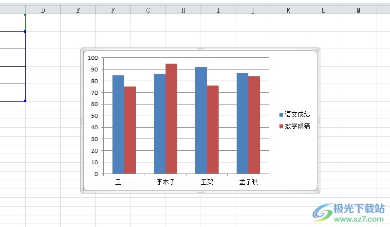 excel将x轴y轴数据调换的教程