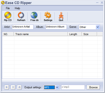 Ease CD Ripper(CD翻录软件)(1)