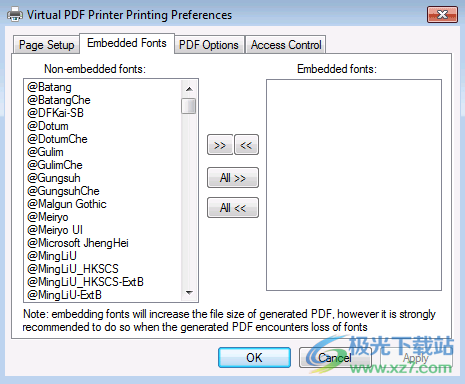 Virtual PDF Printer(虚拟打印机)