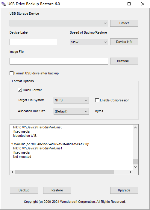 USB Drive Backup Restore(U盘备份还原)(1)