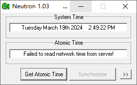 Neutron(时间校准软件)(1)