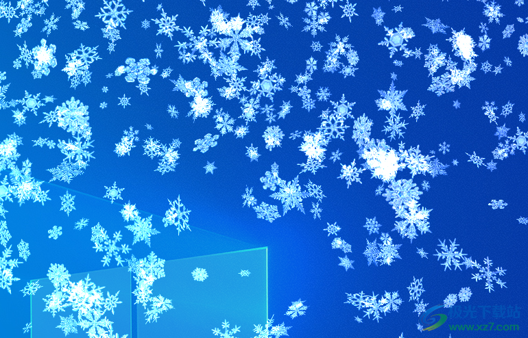 Snowy Desktop 3D(雪花动态壁纸)