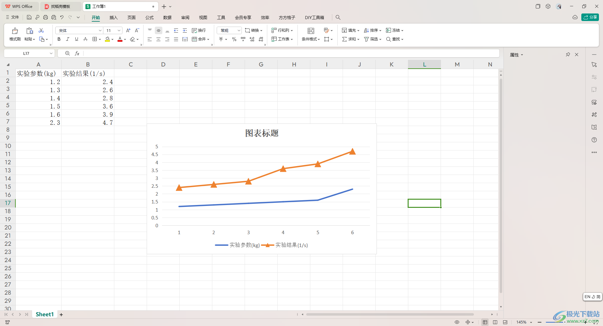 WPS Excel折线图添加节点形状的方法