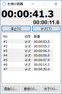 秒表计时器(1)