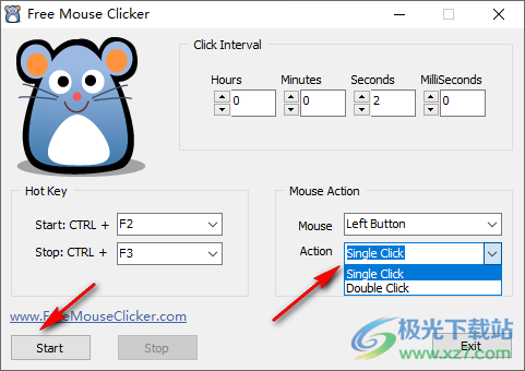 Free Mouse Clicker(鼠标连点器)