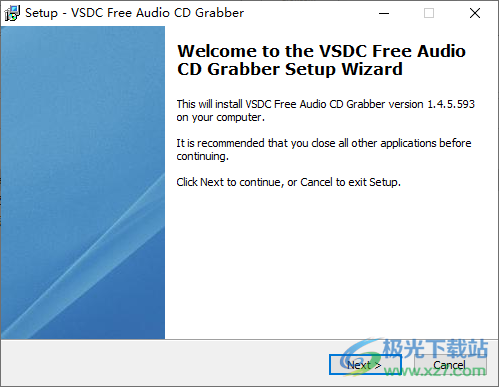 VSDC Free Audio CD Grabber(音频CD采集工具)