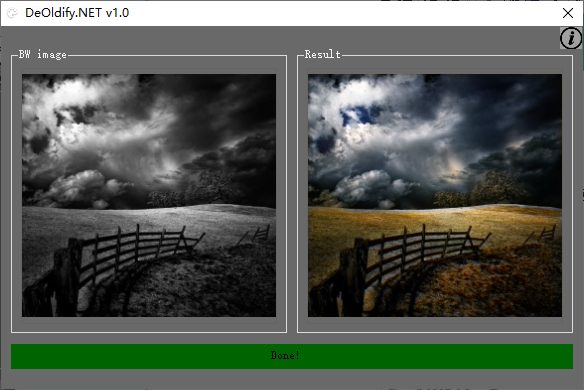 DeOldify.NET(黑白照片上色器)(1)