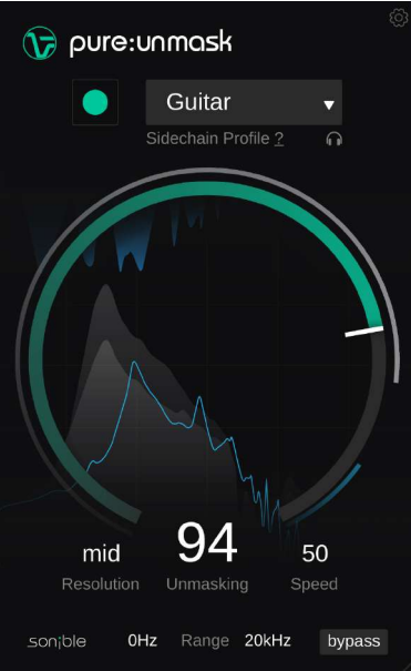 Sonible pureunmask(音频插件)(1)