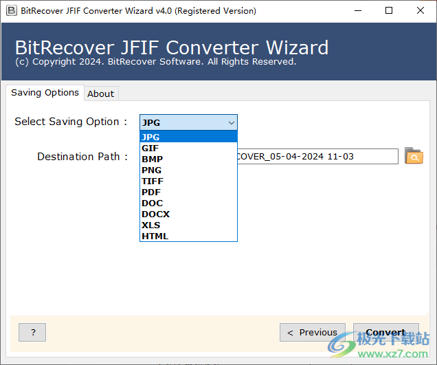 BitRecover JFIF Converter Wizard(JFIF图像转换器)