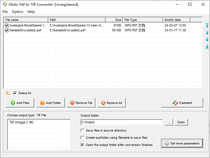 Okdo Pdf to Tiff Converter(PDF转换Tiff图像)(1)