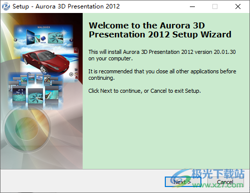 Aurora 3D Presentation 2012(3D演示设计)