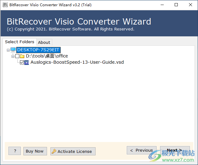 BitRecover Visio Converter Wizard(Visio文件转换工具)