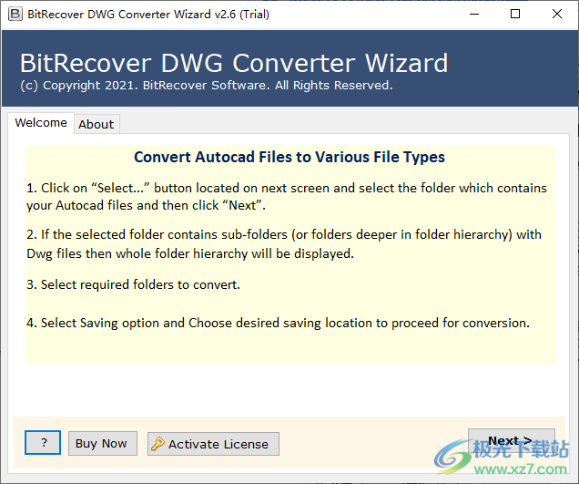 BitRecover DWG Converter Wizard(DWG格式转换)
