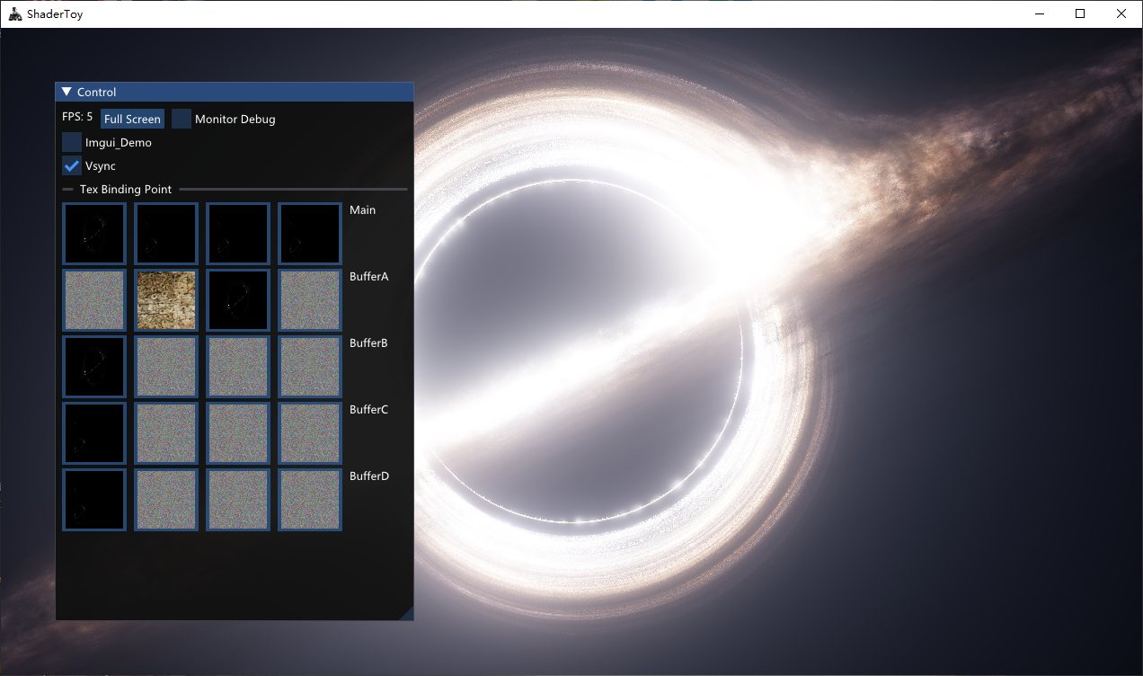 GLShadertoy动态桌面(1)