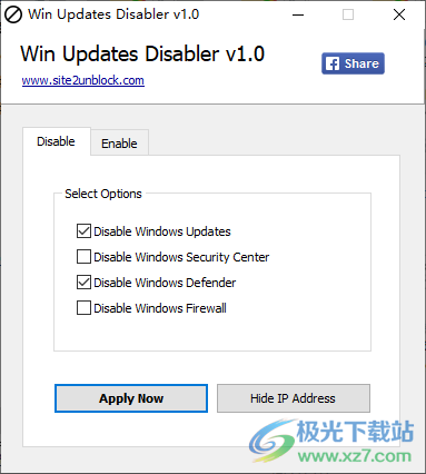 win10家庭版自动更新禁止工具(win updates disabler)