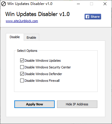 win10家庭版自动更新禁止工具(win updates disabler)(1)