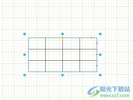 Draw.io给表格单元格填充颜色的教程