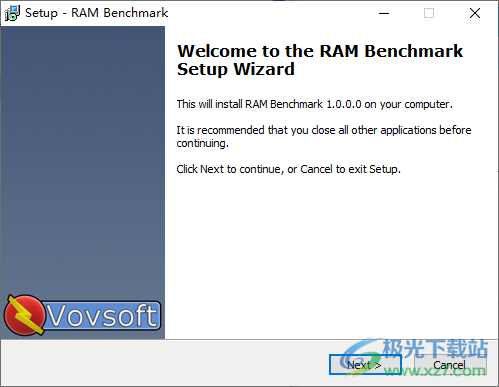 Vovsoft RAM Benchmark(内存基准测试工具)