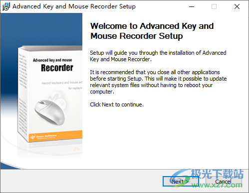 Advanced Key and Mouse Recorder(键鼠宏脚本录制软件)