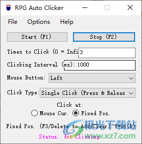 RPG Auto Clicker(鼠标自动点击软件)