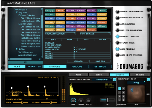 WaveMachine Labs Drumagog(鼓声轨道音频插件)(1)