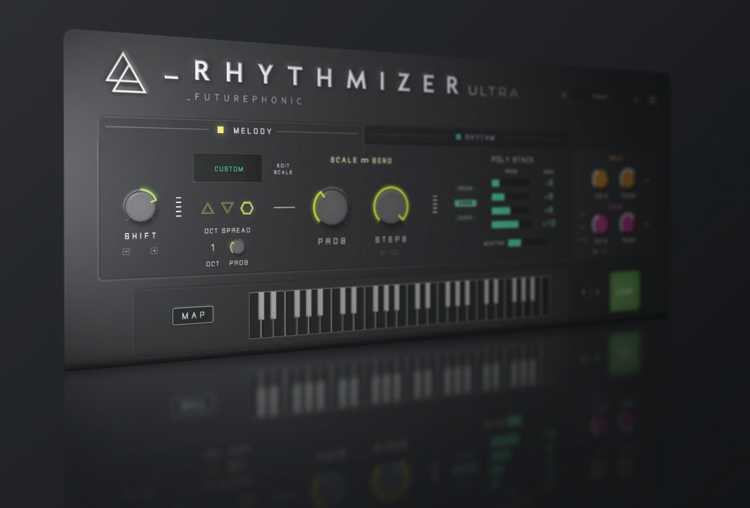 Futurephonic Rhythmizer Ultra(控制旋律节奏器插件)(1)