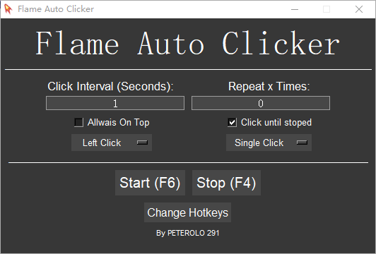 Flame Auto Clicker(极简自动点击器)(1)