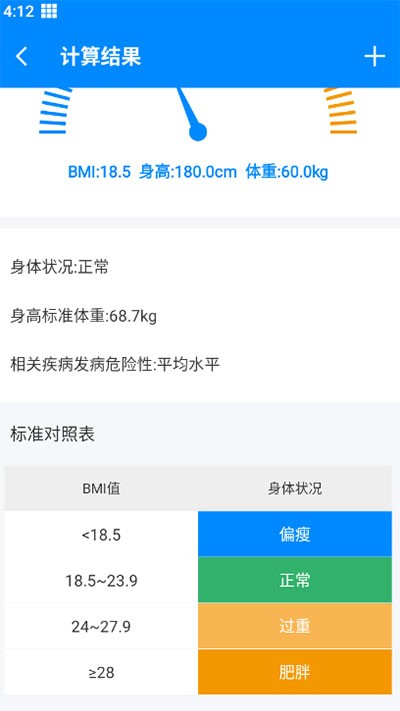 BMI计算器(1)