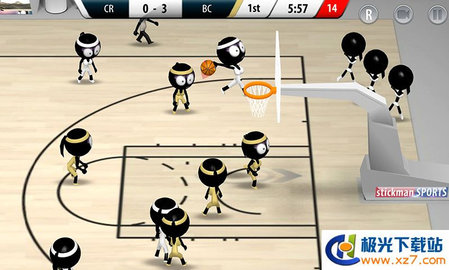 火柴人篮球2017正版v1.1.4 安卓版(2)