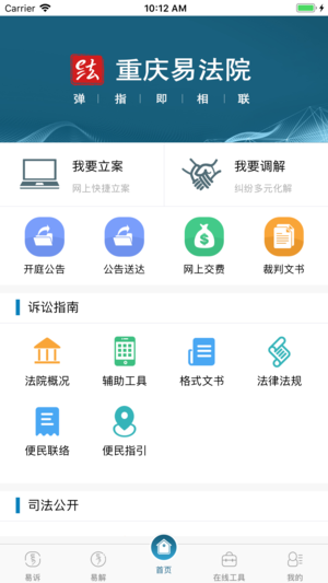 重庆易法院手机版v0.6 安卓版(2)