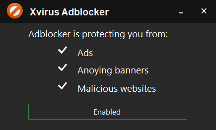 xvirus adblocker官方版