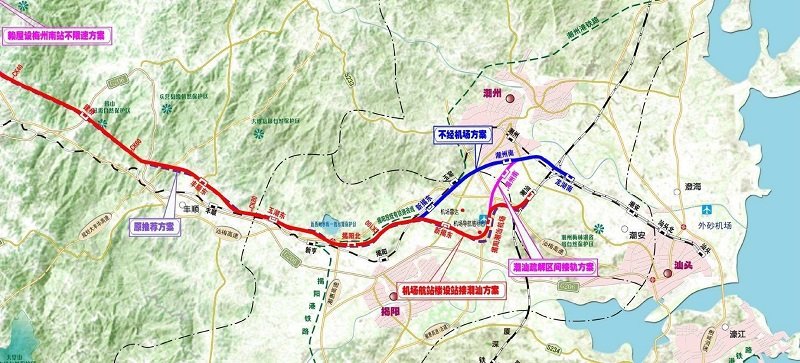 梅汕高铁线路图最新版大地图(1)
