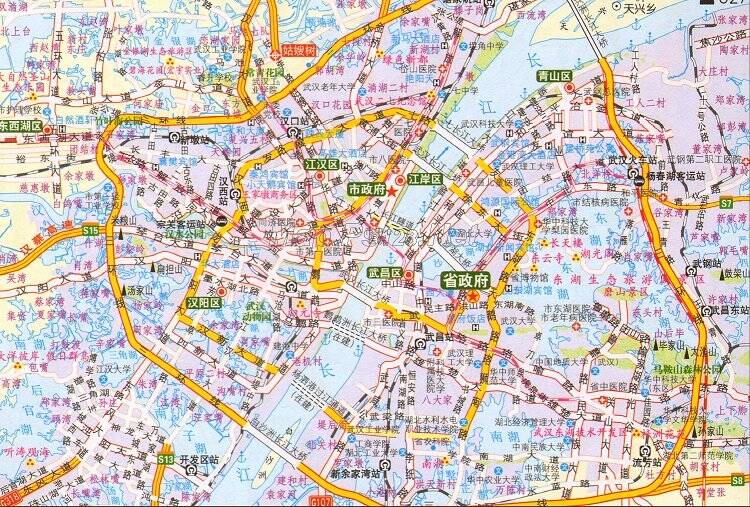 武汉市交通地图最新版