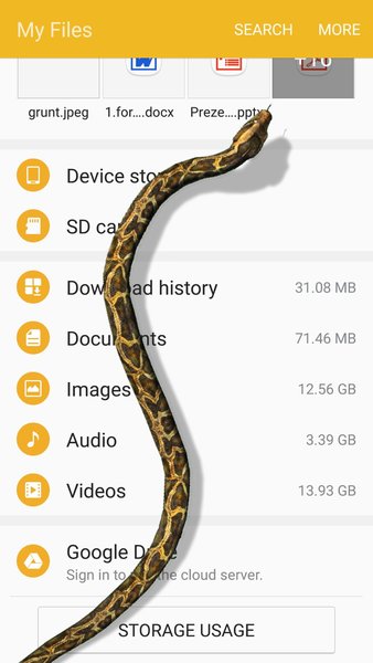 蛇屏幕恶作剧app