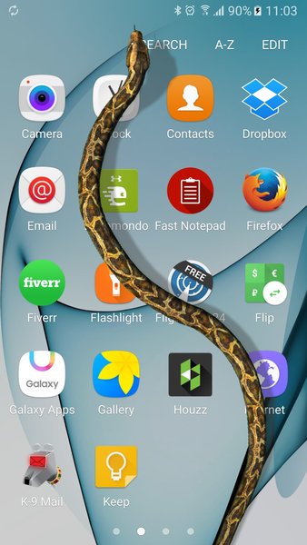 蛇屏幕恶作剧软件v2.4 安卓手机版(3)