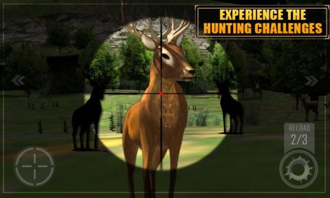 狙击手猎鹿无限金币版(Sniper Deer hunting 2014)v3.2 安卓版(2)