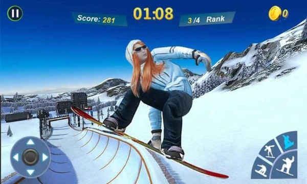 滑雪大师3d无限金币版v1.2.2 安卓版(1)