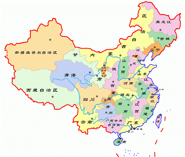 中國地圖高清版