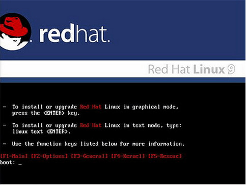 红帽linux系统32位v9.0 完整版(1)