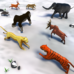 动物王国战争模拟器3d破解版 v2.2 安卓版