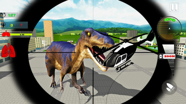 射击恐龙模拟器游戏
