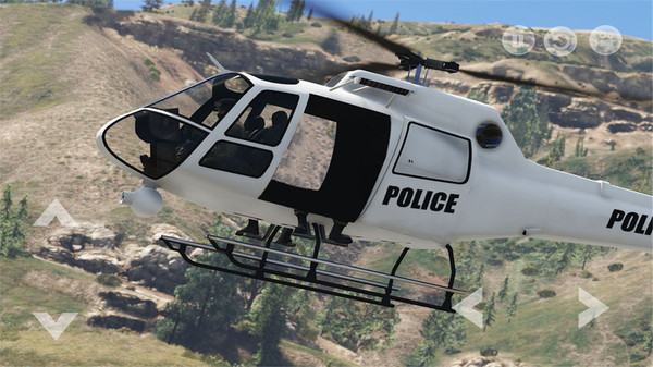 警用直升机模拟飞行游戏