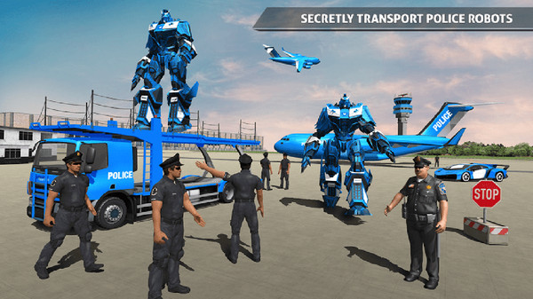 警察机器人汽车游戏中文破解版v1.14 安卓版(1)