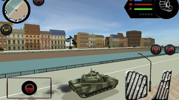 城市作战坦克机器人游戏