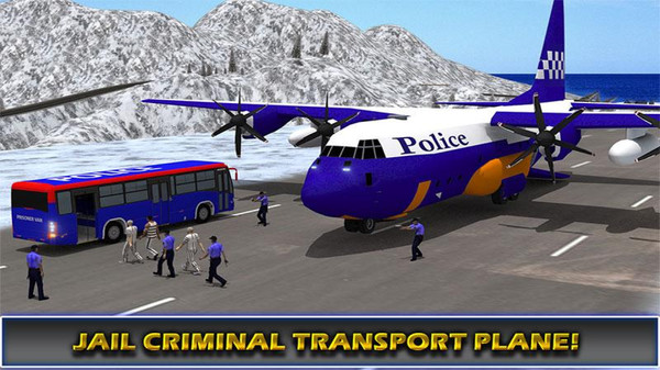 警察飞机运输模拟器手机版(1)
