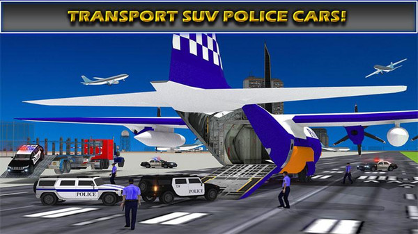 警察飞机运输模拟器手机版(2)