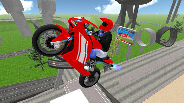 3d特技摩托车比赛汉化版(1)